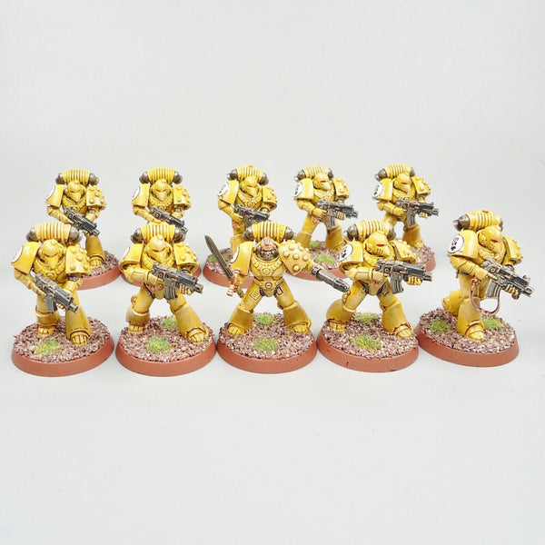 Warhammer 30k Horus Heresy Army Space Marines Imperial Fists Tactical Marines