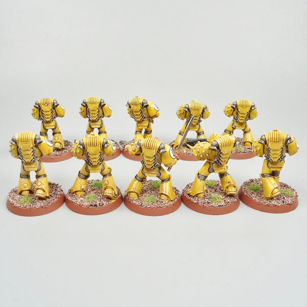 Warhammer 30k Horus Heresy Army Space Marines Imperial Fists Tactical Marines