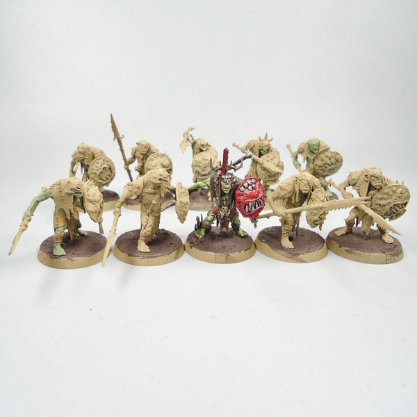 Kruleboyz Gutrippaz x10 Undercoated - Warhammer Fantasy Age of Sigmar Army