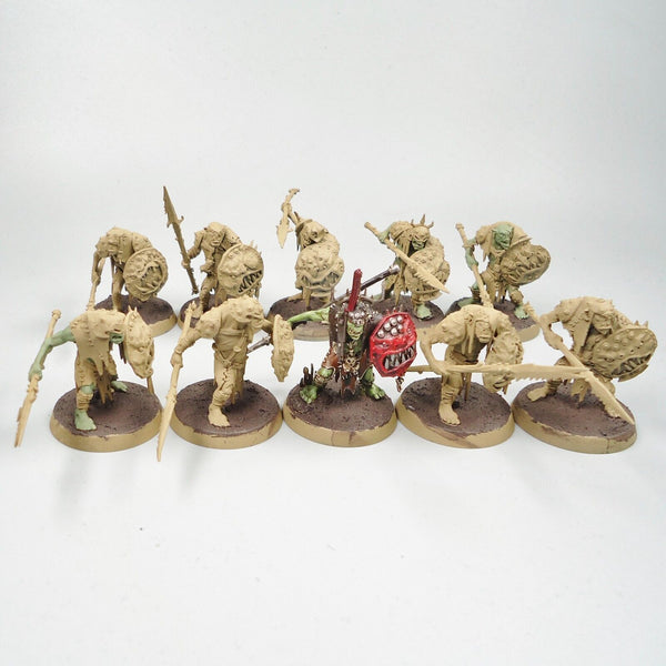 Kruleboyz Gutrippaz x10 Undercoated - Warhammer Fantasy Age of Sigmar Army