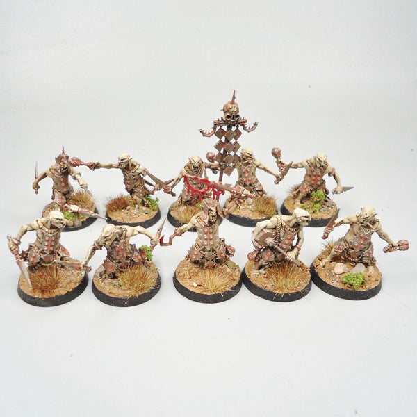 Kruleboyz Hobgrot Slittaz x10 Painted - Warhammer Fantasy Age of Sigmar Army