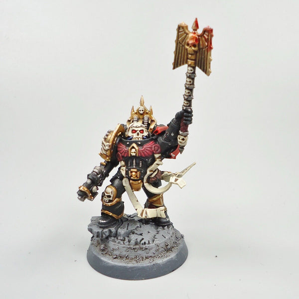 Warhammer 40k Army Space Marines Imperial Fists Chaplain Painted