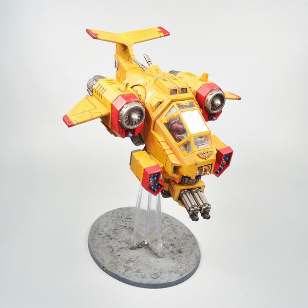 Warhammer 40k Army Space Marines Imperial Fist Stormtalon Gunship Painted