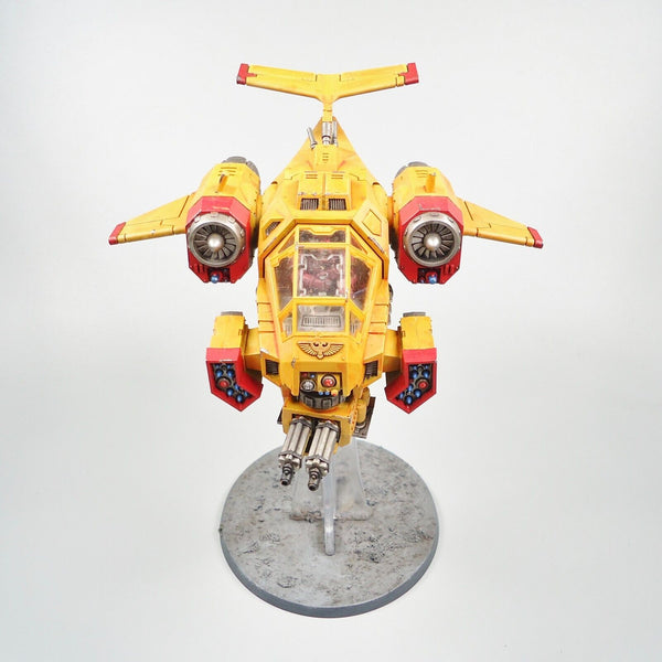 Warhammer 40k Army Space Marines Imperial Fist Stormtalon Gunship Painted