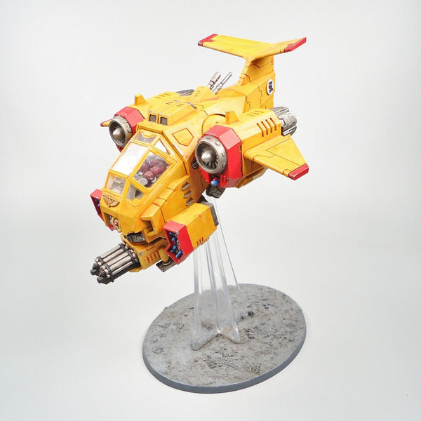 Warhammer 40k Army Space Marines Imperial Fist Stormtalon Gunship Painted