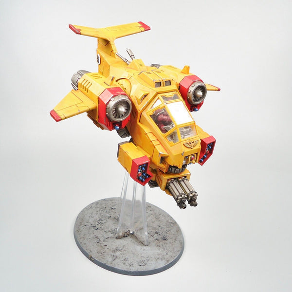 Warhammer 40k Army Space Marines Imperial Fist Stormtalon Gunship Painted