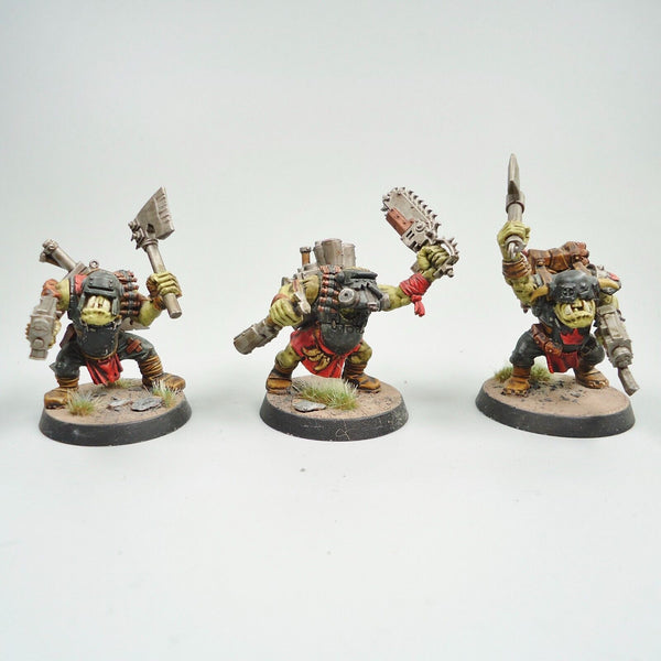 Warhammer 40k Ork Army Ork Custom Kommandos x5 Painted and Based