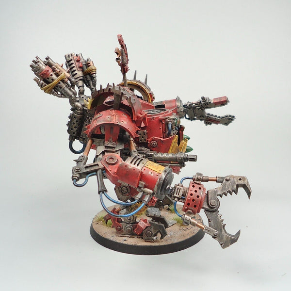 Warhammer 40k Ork Army Ork Deff Dread Painted And Based