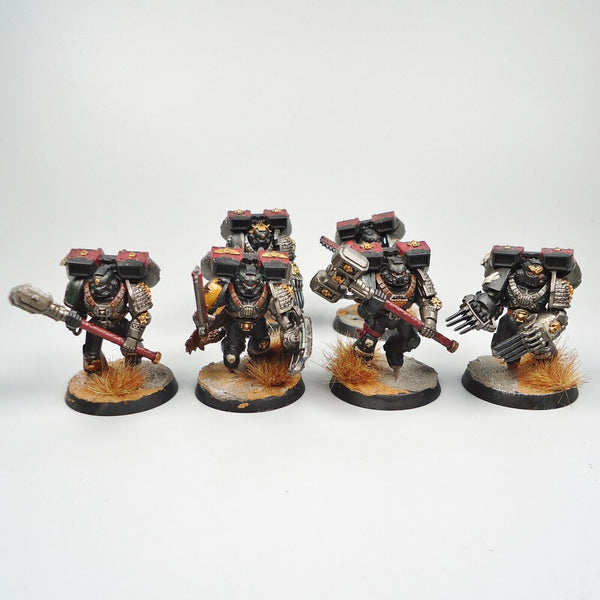 Warhammer 40k Army Space Marines Deathwatch Assault Marines x6 Painted