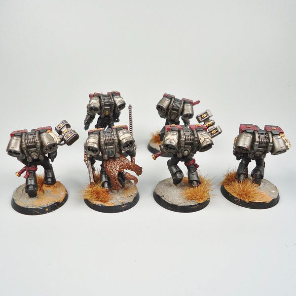 Warhammer 40k Army Space Marines Deathwatch Assault Marines x6 Painted