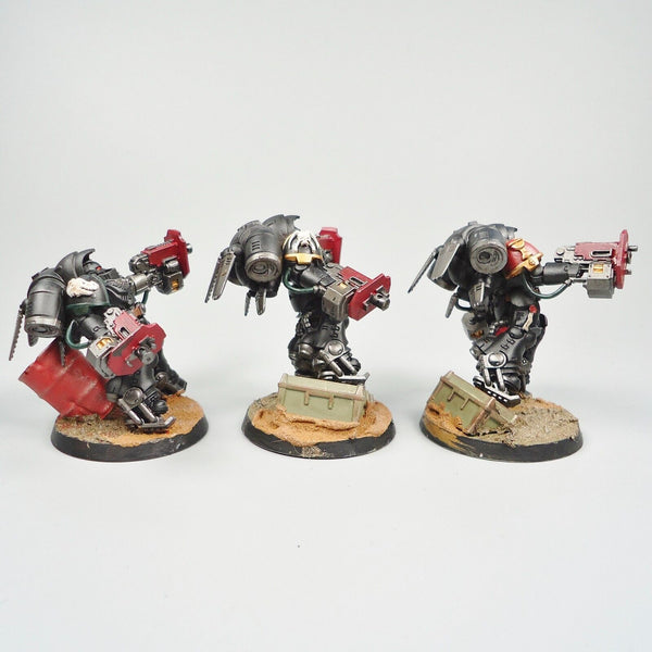 Warhammer 40k Army Space Marines Deathwatch Inceptors x3 Painted