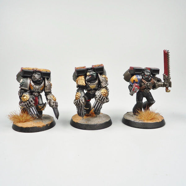 Warhammer 40k Army Space Marines Deathwatch Assault Marines x5 Painted