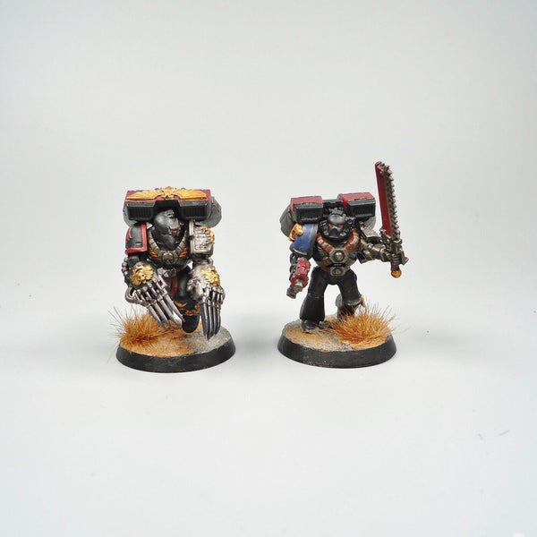 Warhammer 40k Army Space Marines Deathwatch Assault Marines x5 Painted