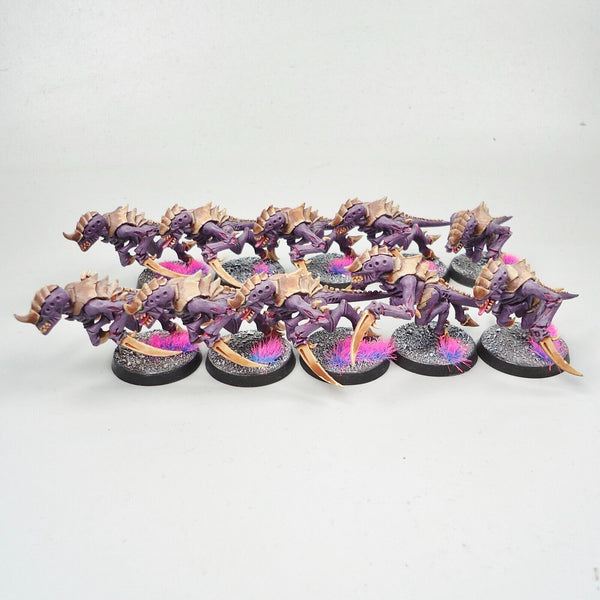 Tyranids Hormagaunts x10 Painted - Warhammer 40k Army