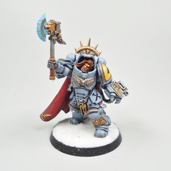 Warhammer 40k Army Space Marines Space Wolves Gravis Captain Painted