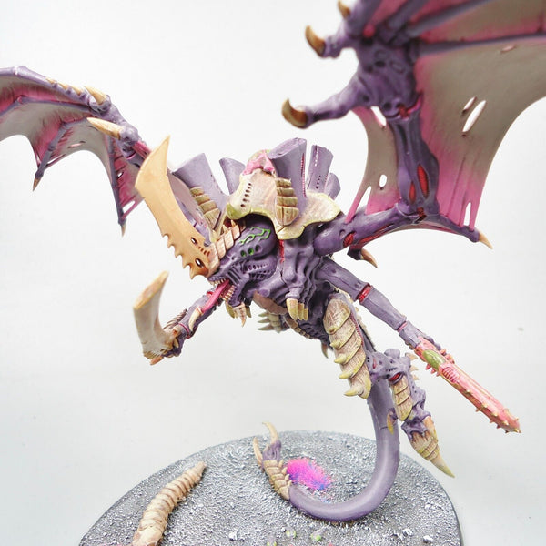 Tyranids Flying Hive Tyrant Painted - Warhammer 40k Army