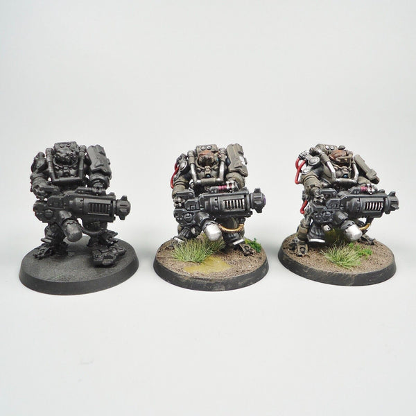 Warhammer 40k Army Leagues Of Votann Brokhyr Thunderkyn x3 Partly Painted