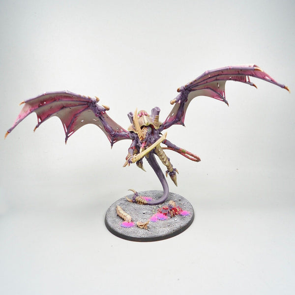 Tyranids Flying Hive Tyrant Painted - Warhammer 40k Army