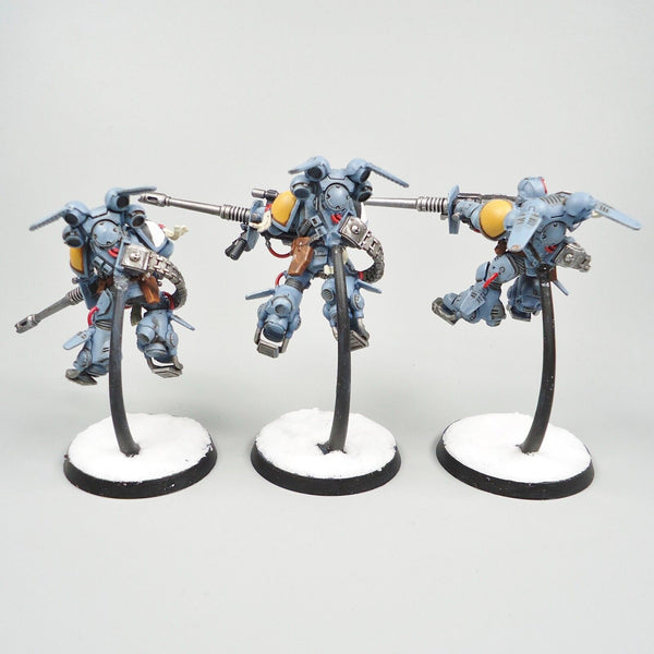 Warhammer 40k Army Space Marines Space Wolves Suppressors x3 Painted