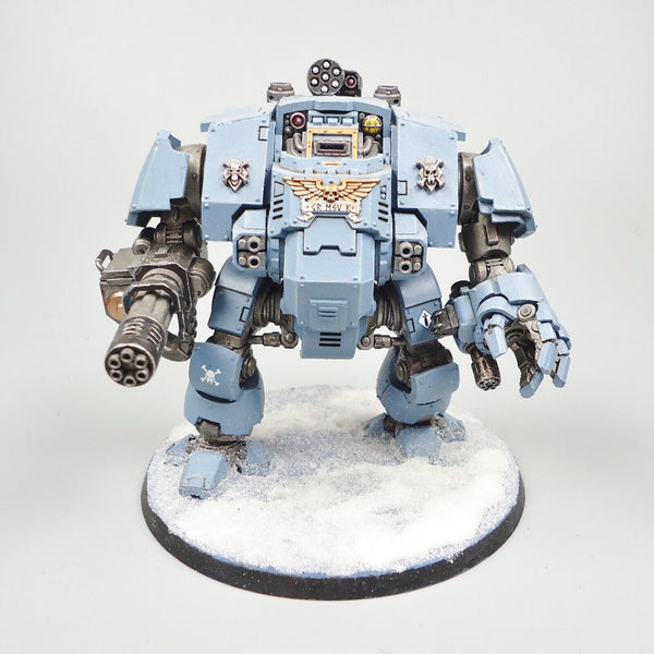 Warhammer 40k Army Space Marines Space Wolves Redemptor Dreadnought Painted