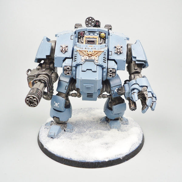 Warhammer 40k Army Space Marines Space Wolves Redemptor Dreadnought Painted