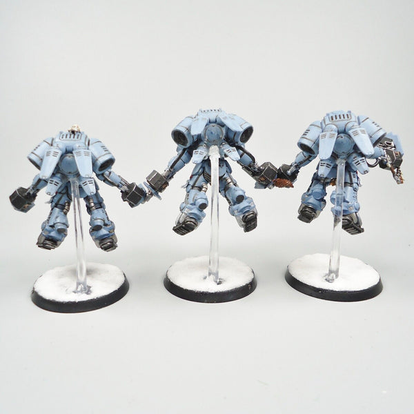 Warhammer 40k Army Space Marines Space Wolves Inceptors x3 Painted