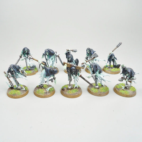 Warhammer Age Of Sigmar Army Nighthaunt Chainrasps x10 Painted