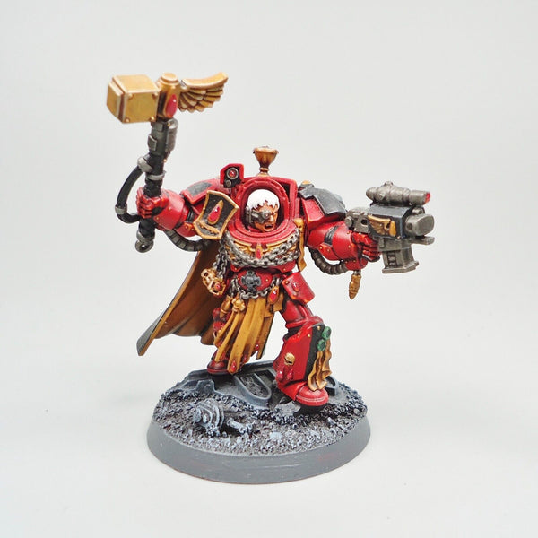 Space Marines Blood Angels Terminator Captain Painted Warhammer 40k Army