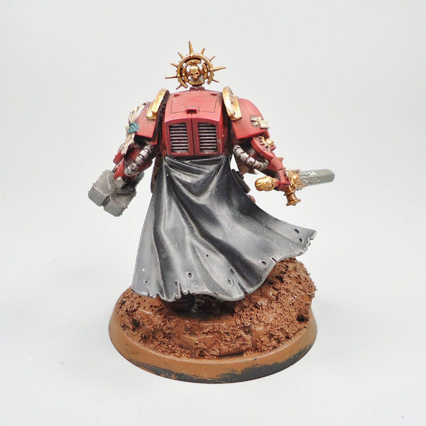 Space Marines Blood Angels Terminator Captain Painted Warhammer 40k Army