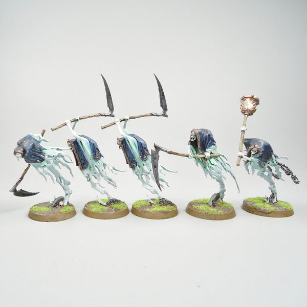 Warhammer Age Of Sigmar Army Nighthaunt Grimghast Reapers x10 Painted