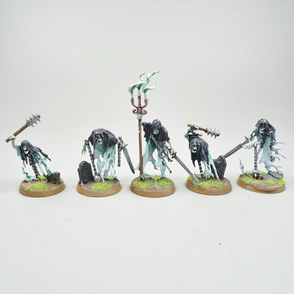 Warhammer Age Of Sigmar Army Nighthaunt Chainrasps x10 Painted