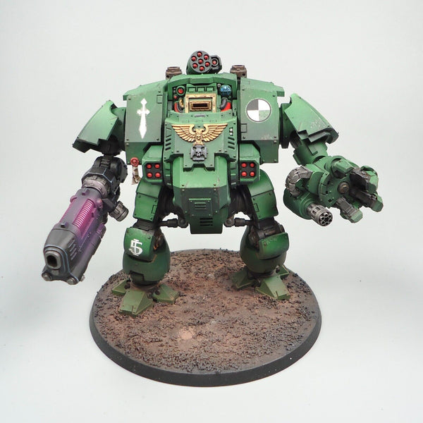 Warhammer 40k Army Space Marines Dark Angels Redemptor Dreadnought Painted