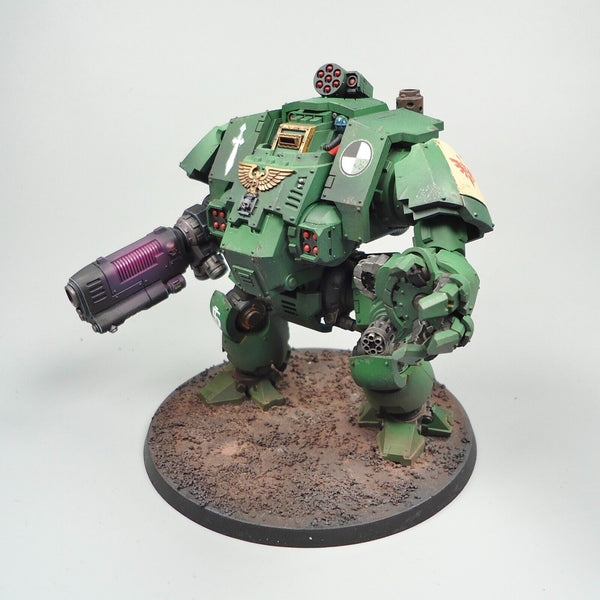 Warhammer 40k Army Space Marines Dark Angels Redemptor Dreadnought Painted