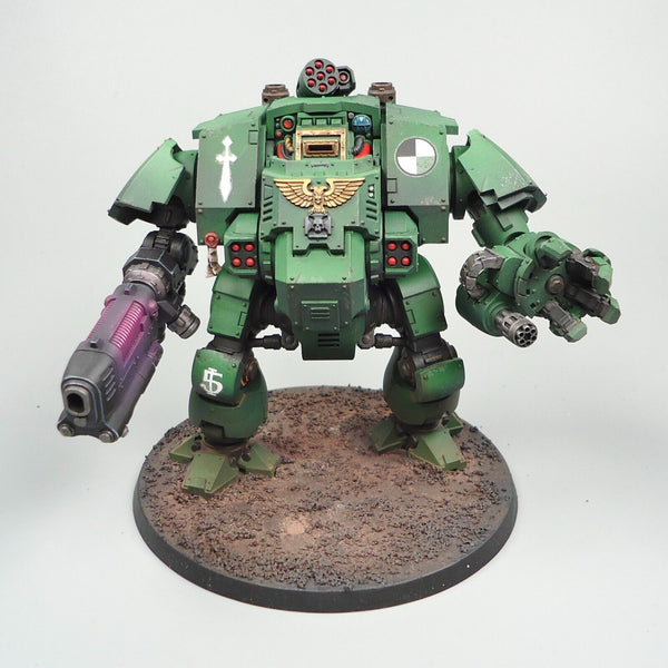 Warhammer 40k Army Space Marines Dark Angels Redemptor Dreadnought Painted