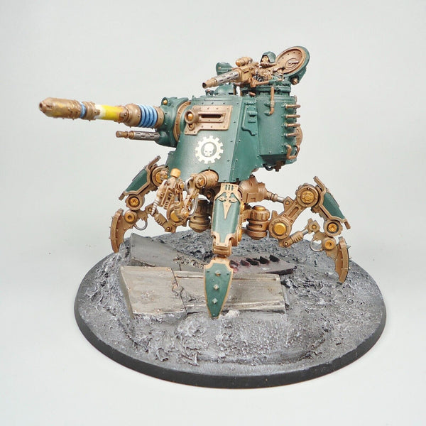 Warhammer 40k Army Adeptus Mechanicus Onager Dunecrawler Painted