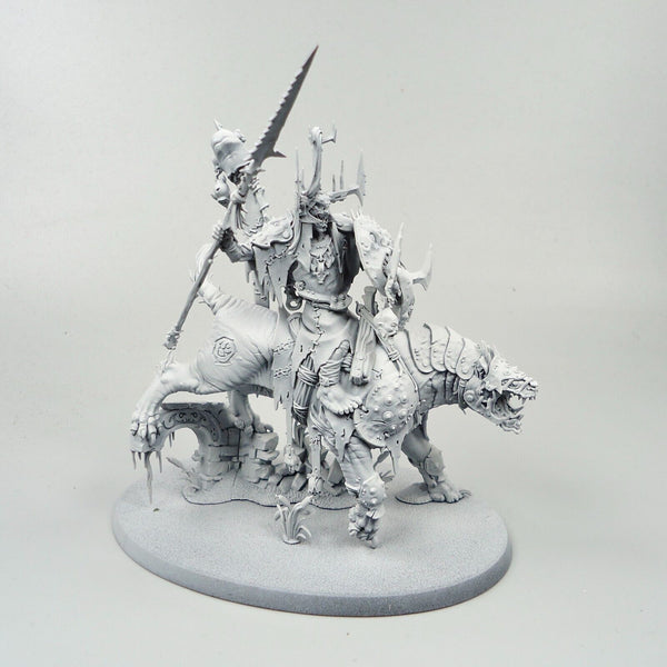 Kruleboyz Killaboss on Great Gnashtoof - Warhammer Fantasy Age of Sigmar Army