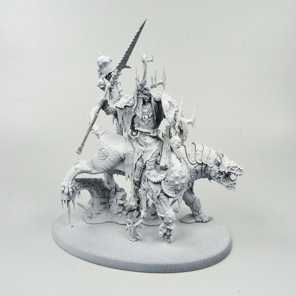 Kruleboyz Killaboss on Great Gnashtoof - Warhammer Fantasy Age of Sigmar Army