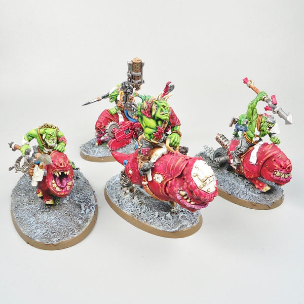 Warhammer 40k Ork Army Ork Squighog Boyz Painted And Based