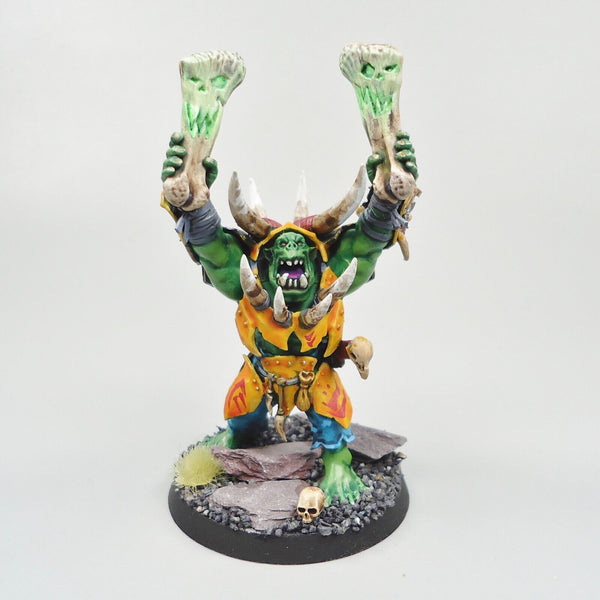 Warhammer Fantasy Age of Sigmar Army Orruk Warclans Ironjawz Warchanter Painted