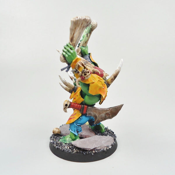 Warhammer Fantasy Age of Sigmar Army Orruk Warclans Ironjawz Warchanter Painted