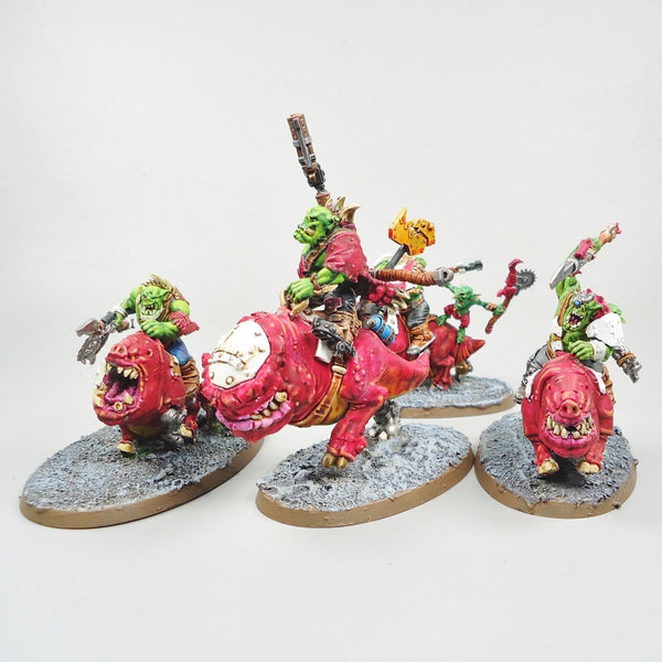 Warhammer 40k Ork Army Ork Squighog Boyz Painted And Based