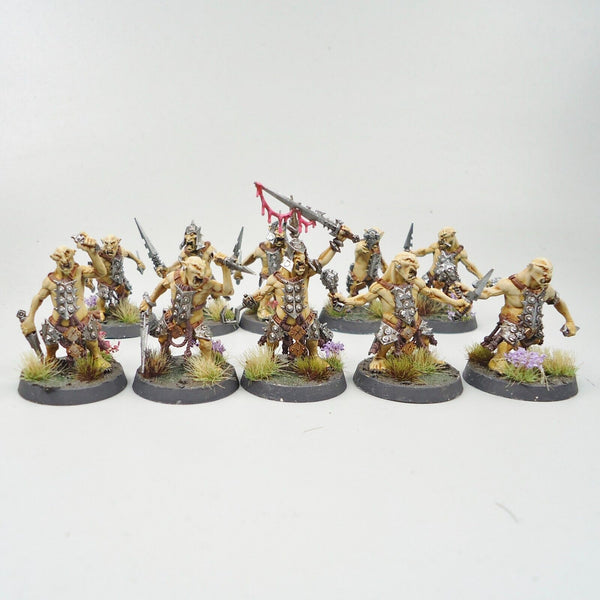 Kruleboyz Hobgrot Slittaz x10 Painted - Warhammer Fantasy Age of Sigmar Army