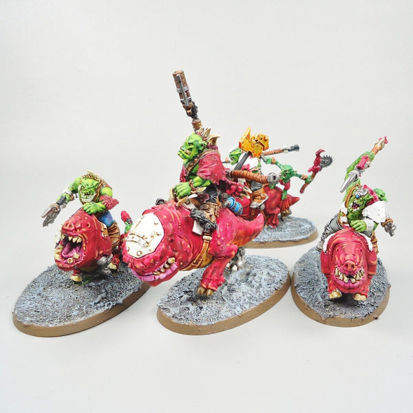 Warhammer 40k Ork Army Ork Squighog Boyz Painted And Based