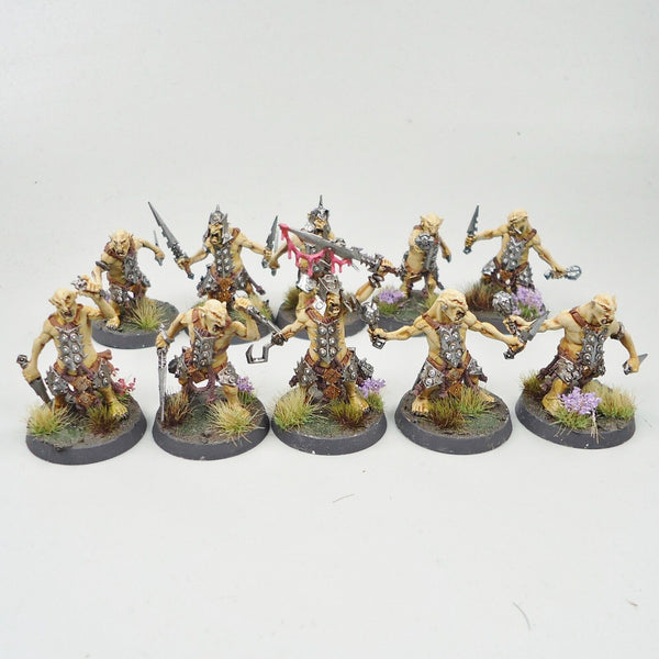 Kruleboyz Hobgrot Slittaz x10 Painted - Warhammer Fantasy Age of Sigmar Army