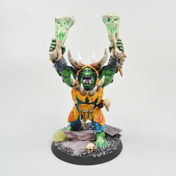 Warhammer Fantasy Age of Sigmar Army Orruk Warclans Ironjawz Warchanter Painted