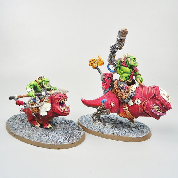 Warhammer 40k Ork Army Ork Squighog Boyz Painted And Based