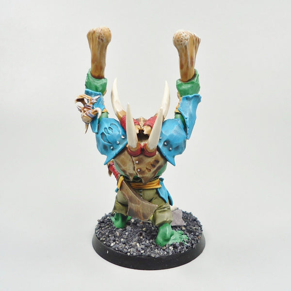 Warhammer Fantasy Age of Sigmar Army Orruk Warclans Ironjawz Warchanter Painted