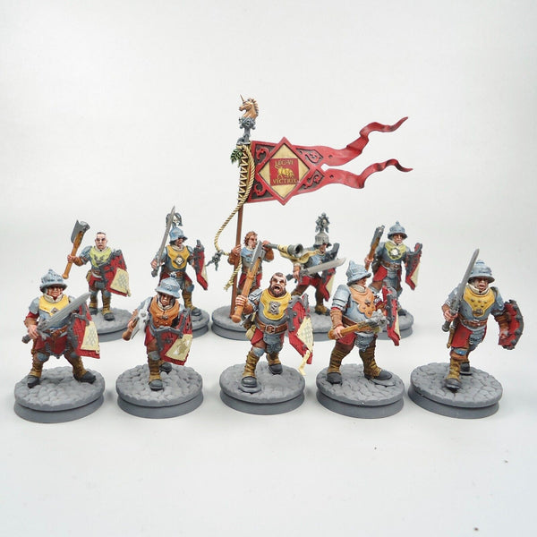 Warhammer Fantasy Age of Sigmar AoS - Cities of Sigmar Freeguild Steelhelms x10