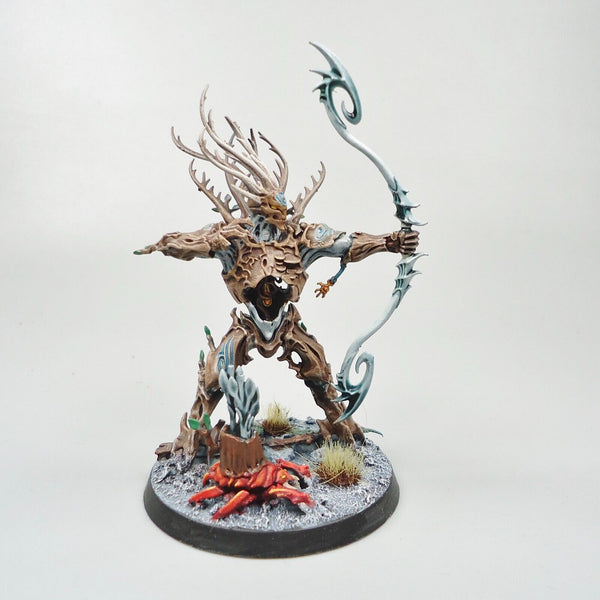 Warhammer Fantasy Age of Sigmar Army Sylvaneth Kurnoth Hunters x3 Painted