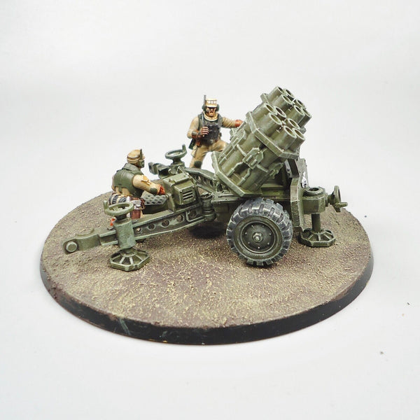 Warhammer 40k Army Astra Militarum Ordnance Team Painted